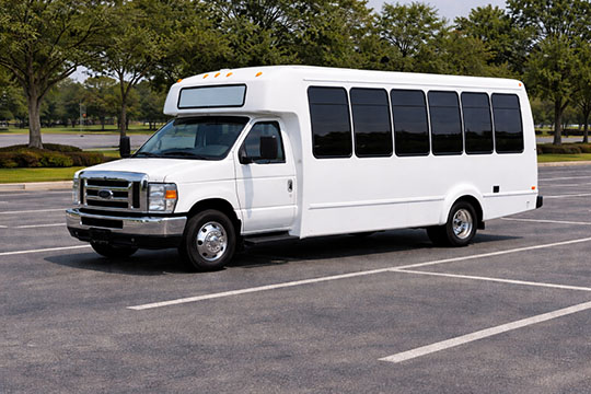 20-passenger minibus available for charter in Lehigh Acres, FL