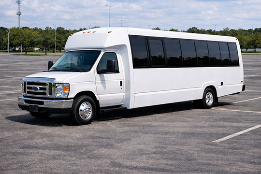25-passenger minibus available for charter in Lehigh Acres, FL